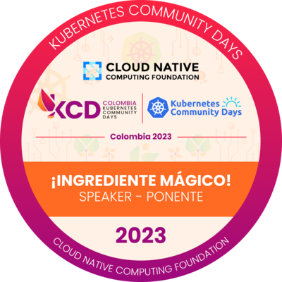 Speaker - KCD Colombia 2023
