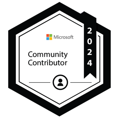 Microsoft Community Contributor - 2024