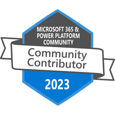 Community Contributor 2023
