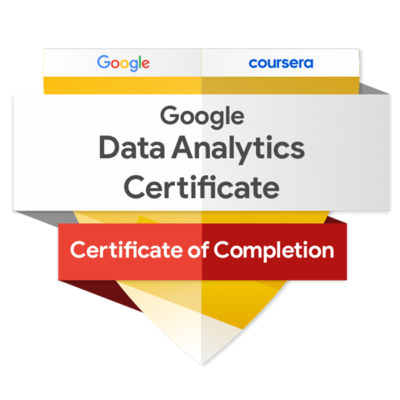 Google Data Analytics Professional Certificate